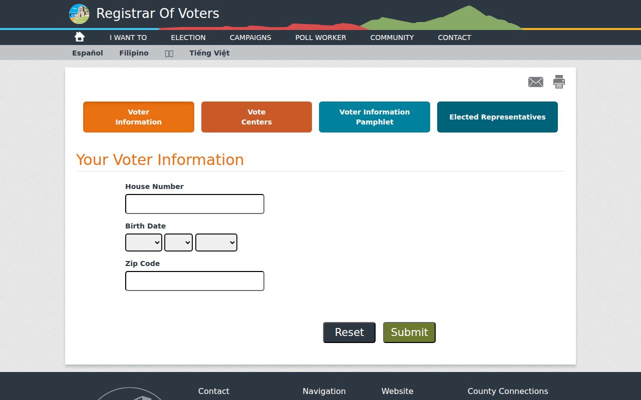 Poway people search limits in the San Diego voter lookup