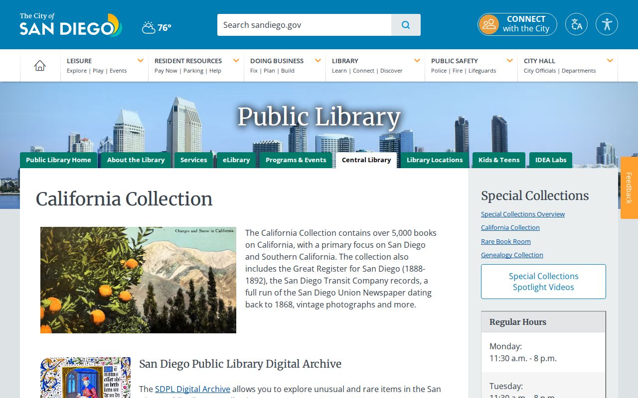 Poway people directories in San Diego Public Library California Collection